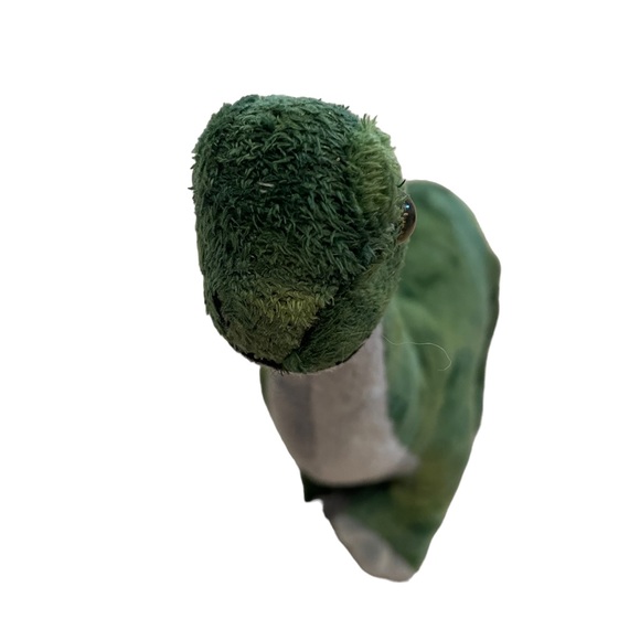 The Petting Zoo Toy BRACHIOSAURUS Dinosaur 14" Stuffed Animal/Plush, Green, GUC - Picture 5 of 9